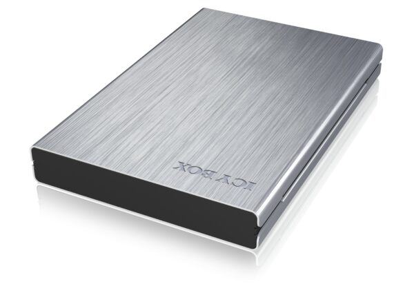 RACK HDD Icy Box SATA 2.5″ la 1x USB 3.2 Gen 1, protectie scris, aluminiu, antracit, „IB-241WP” (timbru verde 0.8 lei)