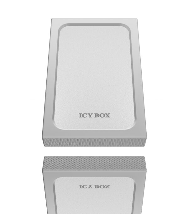 RACK HDD Icy Box SATA 2.5″ la 1x USB 3.2 Gen 1 , Manson silicon, aluminiu & plastic, antracit, „IB-254U3” (timbru verde 0.8 lei)
