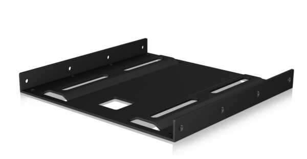 ADAPTOR Icy Box fixare HDD/ SSD 2.5 inch in bay de 3.5 inch, 1 x HDD/ SSD, metal, negru, „IB-AC653”