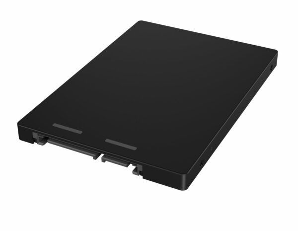 RACK Icy Box SSD, de la M.2 SSD la 2.5″ SATA, pana la 6Gbit/s, 7mm ext., format M2 intre 30-80mm, negru, „IB-M2S253”