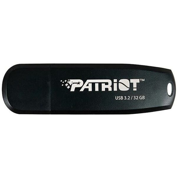 MEMORIE USB 3.2 PATRIOT Xporter Core, 32GB, capac, negru, „PSF32GXRB3U” (timbru verde 0.03 lei)