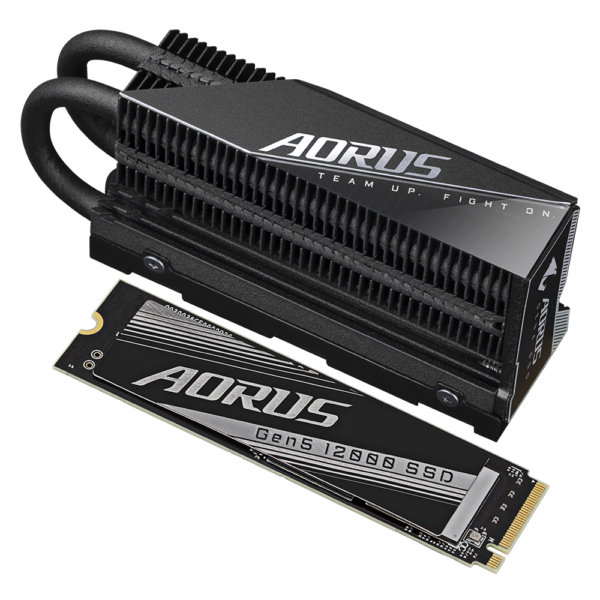 GIGABYTE AORUS Gen5 12000 SSD 2TB „AG512K2TB”