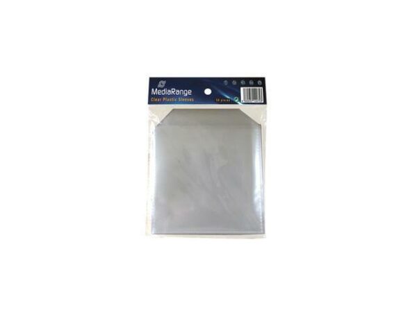 MediaRange Plastic Sleeves with Flap Pack 50 „BOX64”