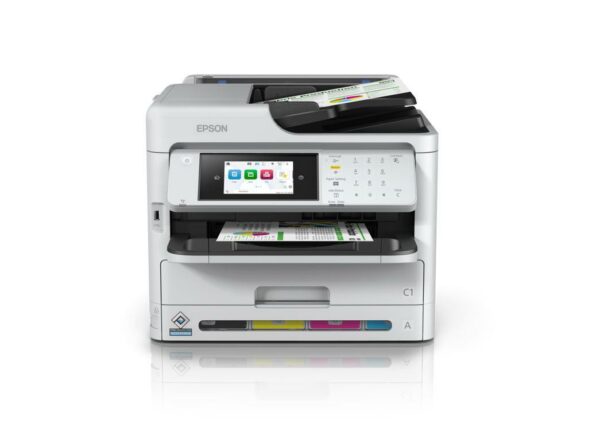 Multifunctional inkjet Color EPSON WF-C5890DWF A4 Functii: Impr|Scan|Cop|Fax Viteza de Printare Monocrom: 34ppm Viteza de printare color: 34ppm Conectivitate:Retea|WiFi Duplex:Da ADF:ADF(Timbru Verde 11lei) „C11CK23401”