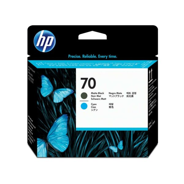 Cap Printare Original HP Black&Cyan, nr.70, pentru Design Jet Z3100|Z2100|Z5400|PhotoSmart B9180|9180GP|B8800|8850, , incl.TV 1.2incl.TV „C9404A”