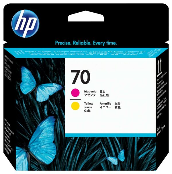 Cap Printare Original HP Magenta&Yellow, nr.70, pentru Design Jet Z3100|Z2100|Z5200|Z3200ps|Z5400|PhotoSmart B9180|9180GP|B8800|8850, , incl.TV 1.2incl.TV „C9406A”