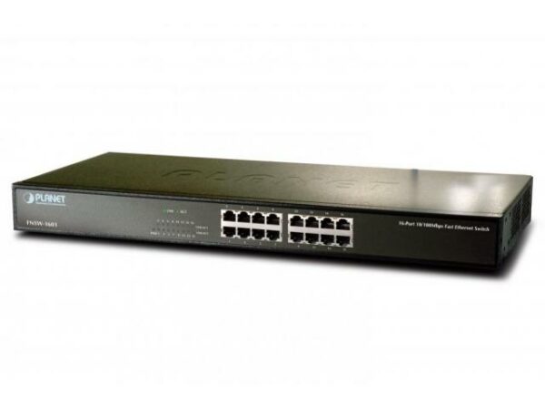 SWITCH Planet FNSW-1601 Unmanaged Switch „FNSW-1601” (timbru verde 2 lei)