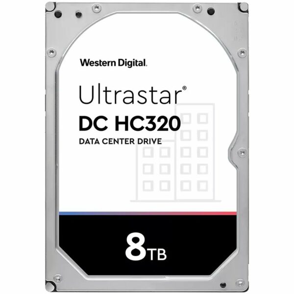 HDD WD – server WD/HGST Ultrastar 8TB DC HC320, 3.5″”, 256MB, 7200 RPM, SAS, 512E SE P3, SKU: 0B36400 „HUS728T8TAL5204”