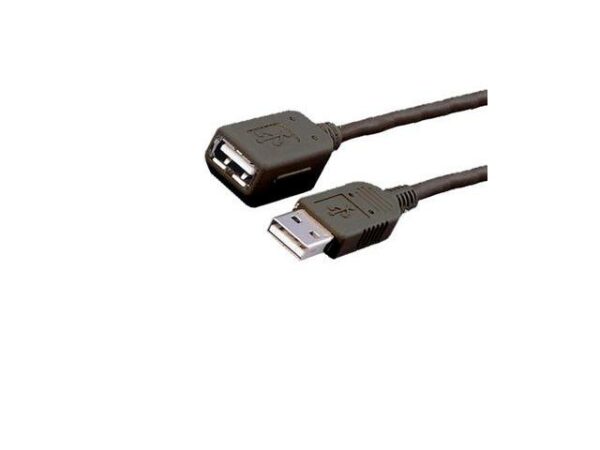 MediaRange USB Extension Cable 3M, USB 2.0 , Black „MRCS111”