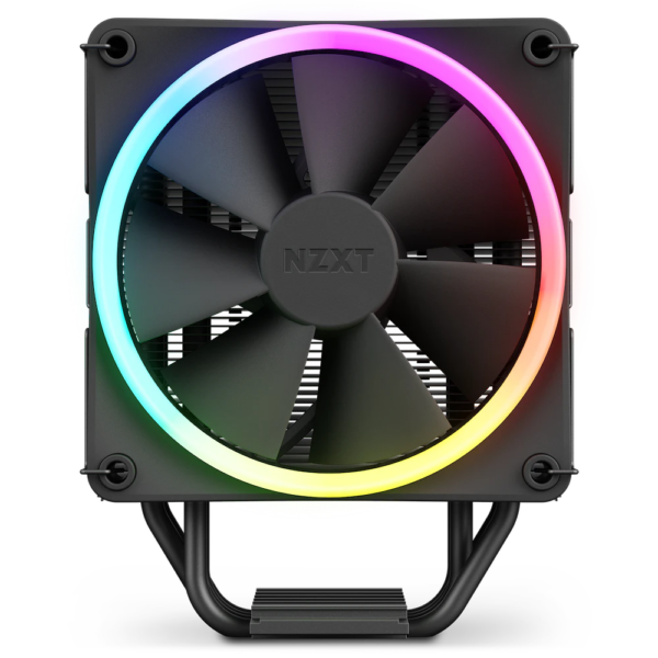 Cooler NZXT „T120 RGB”, skt. universal, racire cu aer, ventilator 120 mm, 1800 rpm, inaltime cooler 159 mm, 4 heatpipe, iluminat RGB „RC-TR120-B1” (timbru verde 2.00 lei)