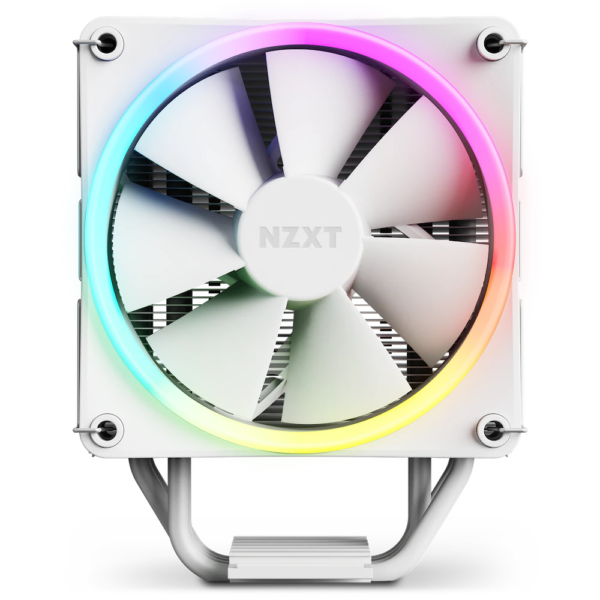 Cooler NZXT „T120 RGB”, skt. universal, racire cu aer, ventilator 120 mm, 1800 rpm, inaltime cooler 159 mm, 4 heatpipe, iluminat RGB „RC-TR120-W1” (timbru verde 2.00 lei)