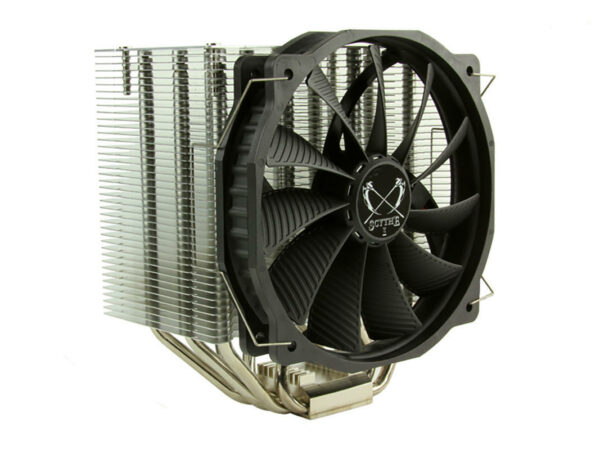 Cooler Scythe „Mugen MAX”, skt. universal, racire cu aer, ventilator 140 mm, 1300 rpm, inaltime cooler 161mm, 6 heatpipe, „SCMGD-1000” (timbru verde 2.00 lei)