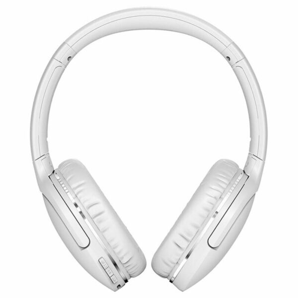 CASTI Baseus Encok D02 PRO, utilizare multimedia, smartphone, over the ear, pliabile, microfon pe casca, conectare prin Bluetooth 5.0, alb „NGTD010302” (timbru verde 0.18 lei) – 6932172611699