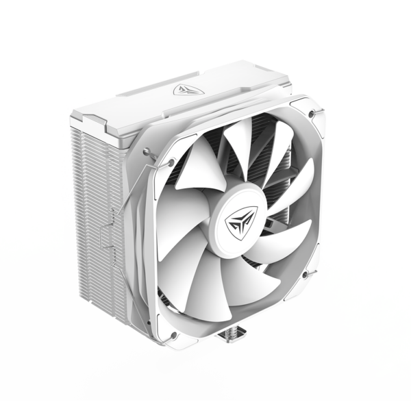 COOLER PCCOOLER, skt. universal, racire cu aer, vent. 130mm, 400 – 1600 RPM, „K4 WH” (timbru verde 0.8 lei)