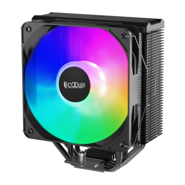 COOLER PCCOOLER, skt. universal, racire cu aer, vent. 120mm, 400 – 1800 RPM, LED RGB, „PALADIN EX400S” (timbru verde 0.8 lei)