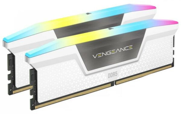 DDR Corsair CR VENGEANCE RGB 32GB (2x16GB) DDR5 CL40 „CMH32GX5M2B5600C40W”