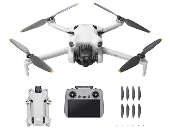 DRONE DJI Mini 4 PRO + Smart Controller, 4K100 „CP.MA.00000732.01” (timbru verde 1.20 lei)