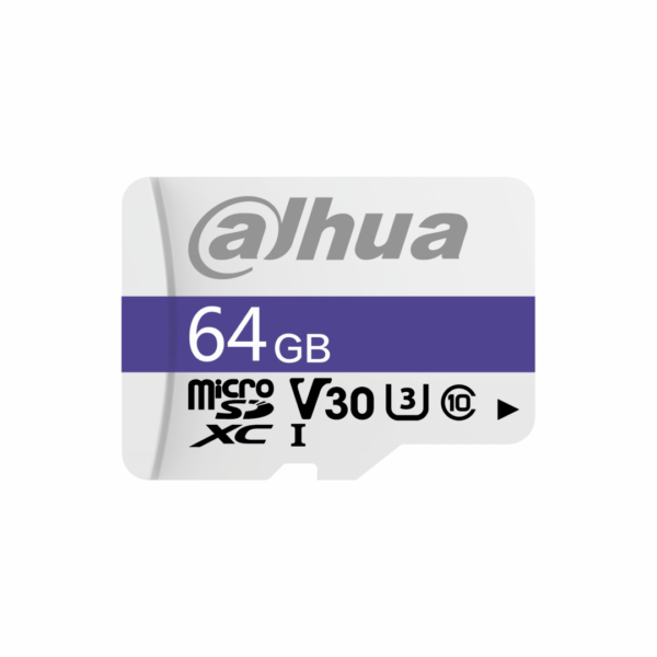 DA MICROSD 64GB DHI-TF-C100/64GB, „DHI-TF-C100/64GB” (timbru verde 0.03 lei)