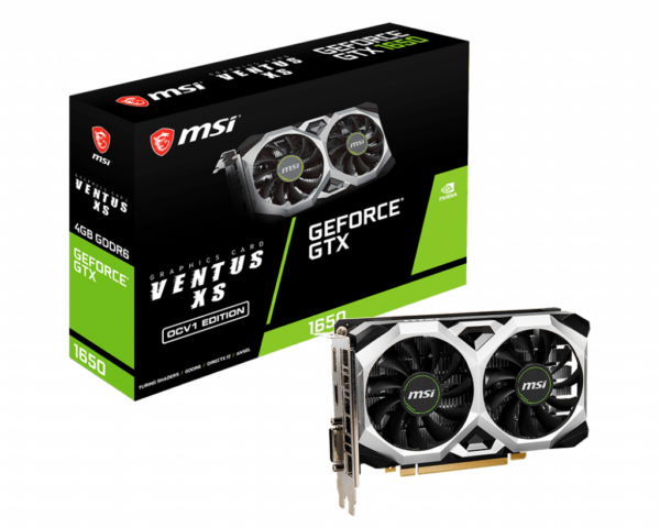 PLACI VIDEO MSI GeForce GTX 1650 D6 VENTUS XS OCV1 „GTX1650 D6 V OCV1”