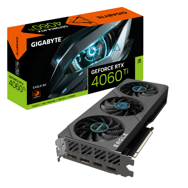 PLACI VIDEO Gigabyte GB GEFORCE RTX 4060 TI EAGLE 8G „N406TEAGLE-8G”