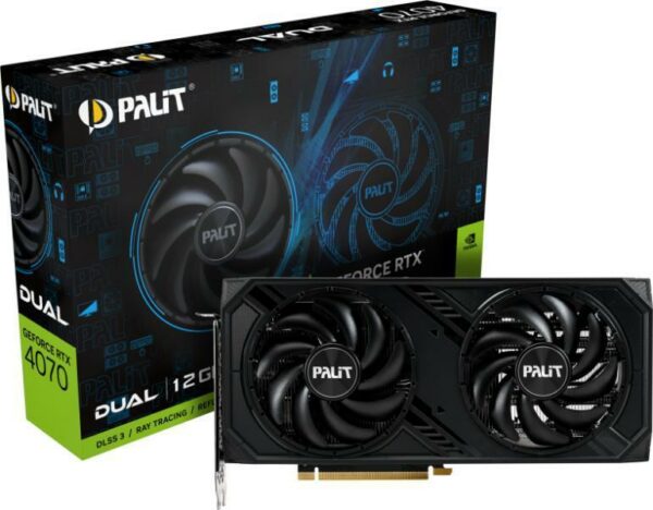 PLACI VIDEO Palit GeForce RTX 4070 Dual 12GB „NED4070019K9-1047D”