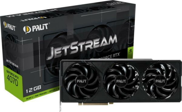 PLACI VIDEO Palit GeForce RTX 4070 JetStream 12GB „NED4070019K9-1047J”