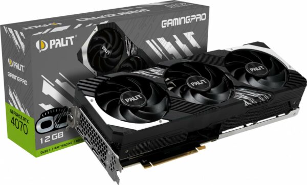 PLACI VIDEO Palit GeForce RTX 4070 GamingPro OC 12GB „NED4070H19K9-1043A”