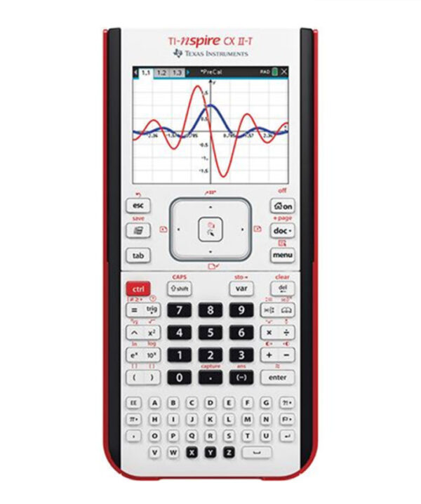 CALCULATOR de BIROU Texas Instruments Calculator grafic TI-Nspire CX II „NSCX2/TBL/3E15/A” (timbru verde 0.18 lei)