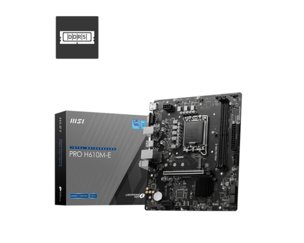 PLACI de BAZA MSI MB PRO H610M-E DDR5 LGA 1700 „PRO H610M-E”