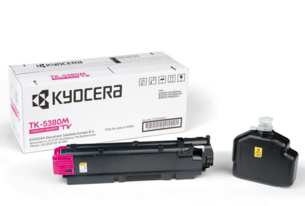 Toner Original Kyocera Magenta,TK-5380M, pentru ECOSYS PA4000cx|MA4000cix|MA4000cifx, 10K, incl.TV 1.2 RON, „TK-5380M”