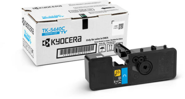 Toner Original Kyocera Cyan,TK-5440C, pentru ECOSYS PA2100cx|PA2100cwx|MA2100cfx|MA2100cwfx, 2.4K, incl.TV 1.2 RON, „TK-5440C”