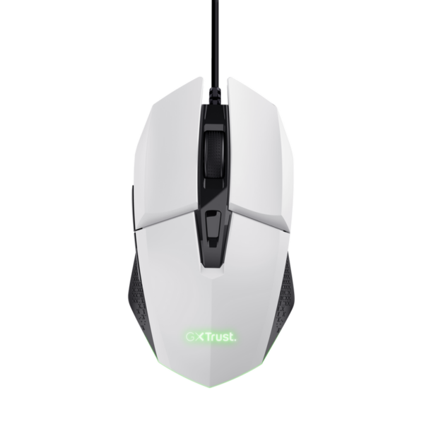 MOUSE Trust GXT109W FELOX 6400 DPI, alb „TR-25066” (timbru verde 0.18 lei)