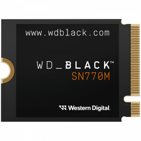 SSD WD Black SN770M 2TB M.2 2230 PCIe Gen4 x4 NVMe, Read/Write: 5150/4850 MBps, IOPS 650K/800K, TBW: 1200 „WDS200T3X0G”