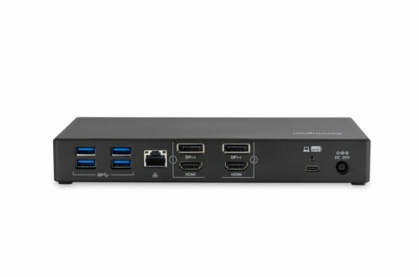 DOCKING Station KENSINGTON universal, conectare PC USB Type C, USB Type C x 1, USB-A 3.0 x 5, porturi video Display Port x 2, HDMIx2, RJ-45,Audio, negru „SD4781P”, „K33603EU” (timbru verde 0.18 lei)