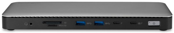 DOCKING Station KENSINGTON universal, conecPC USB-C, Thunderbolt 4, USB 2.0×4, USB Type Cx2, Thunderbolt 4, HDMIx2, RJ-45, NB 96 W, SD,microSD,Audio,negru „SD5760T” „K34110EU” (timbru verde 0.18 lei)