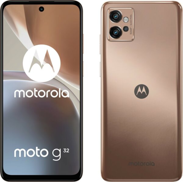 SmartPhone Motorola G32 6GB RAM 128GB Dual Sim Rose Gold „PHT16429” (timbru verde 0.55 lei)