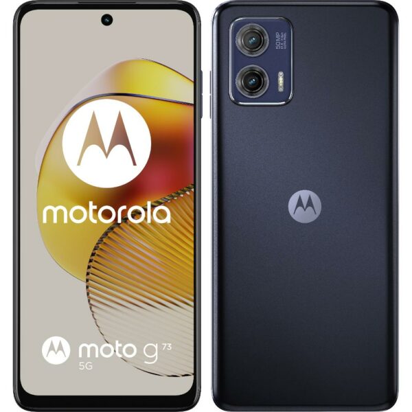 SmartPhone Motorola Moto G73 5G 8GB RAM 256GB Dual Sim Midnight Blue „PHT16718” (timbru verde 0.55 lei)