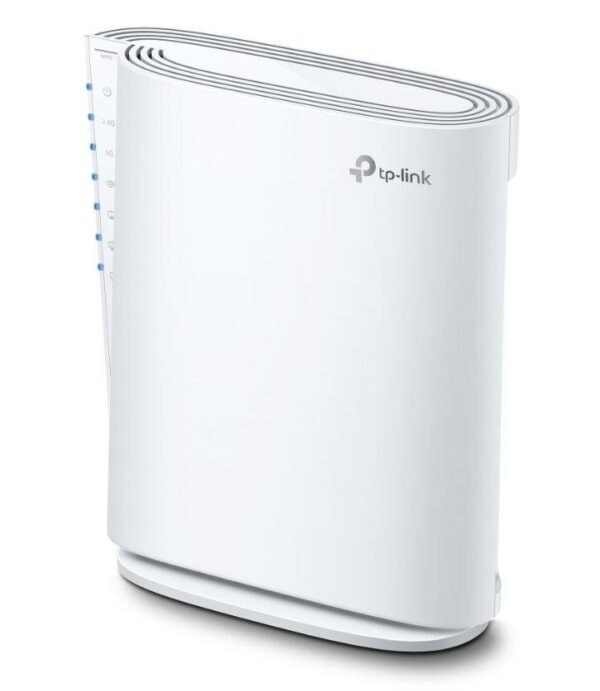 RANGE EXTENDER TP-LINK wireless 6000Mbps, 1 port 2.5 Gigabit, 2 porturi Gigabit, 2 antene interne, 2.4 / 5Ghz dual band, Wi-Fi 6, „RE900XD” (timbru verde 2 lei)