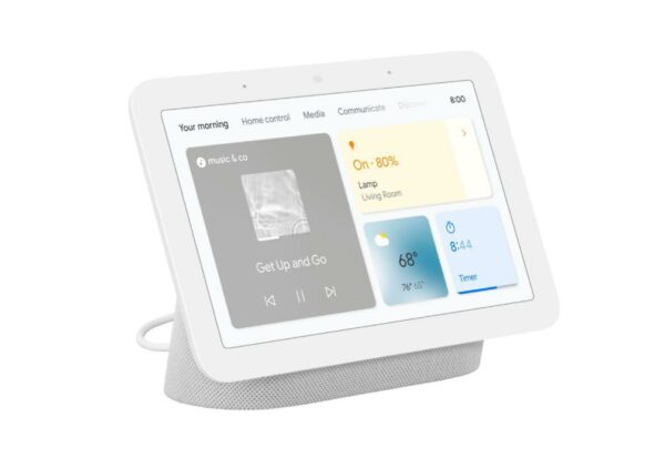 BOXE portabile Google Nest Hub 2 White „GA01331” (timbru verde 0.8 lei)