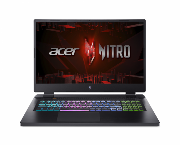 NOTEBOOK Acer – gaming AN17 17 QHD R7 7840HS 16 512GB 4060 DOS „NH.QKMEX.005” (timbru verde 4 lei)