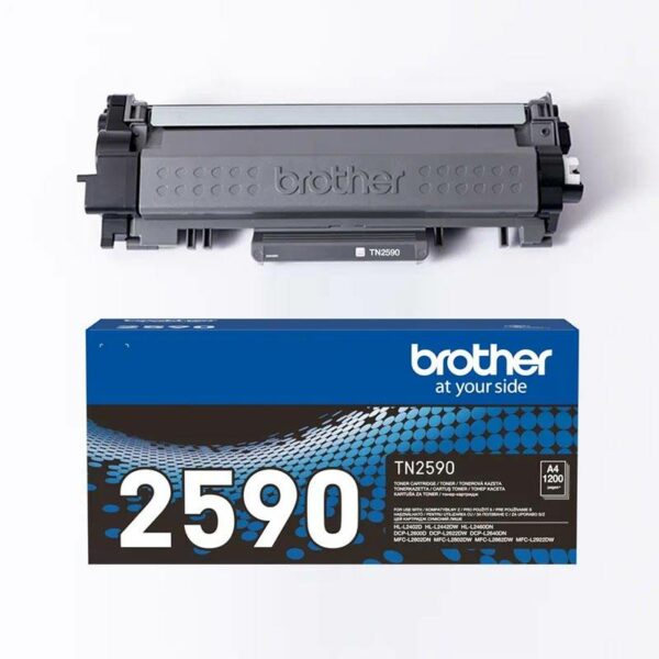 Toner Original Brother Black,TN2590, pentru HL L2402|L2802|L2442|2460, 1.2K, incl.TV 1.2 RON, „TN2590”