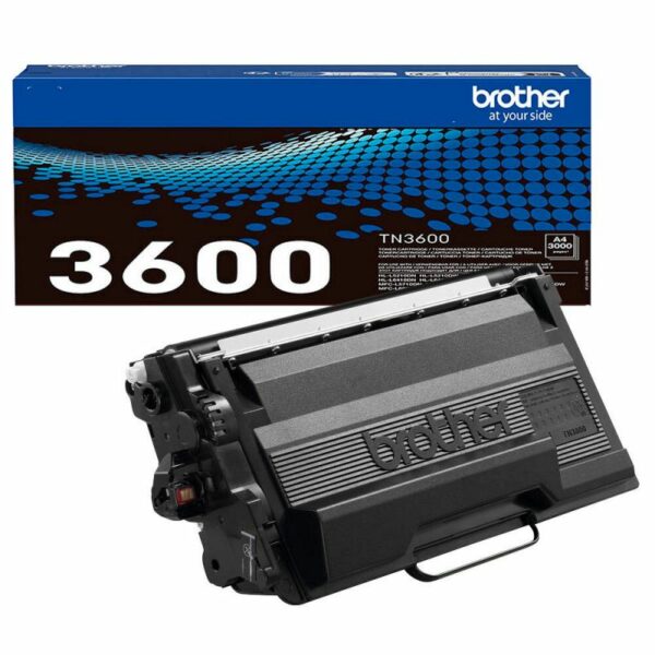 Toner Original Brother Black, TN3600, pentru HL-L5210|L6210|L6140|DCP-L5510|MFC-l5510|L6710|l6910, 3k, incl.TV 1.2incl.TV „TN3600”