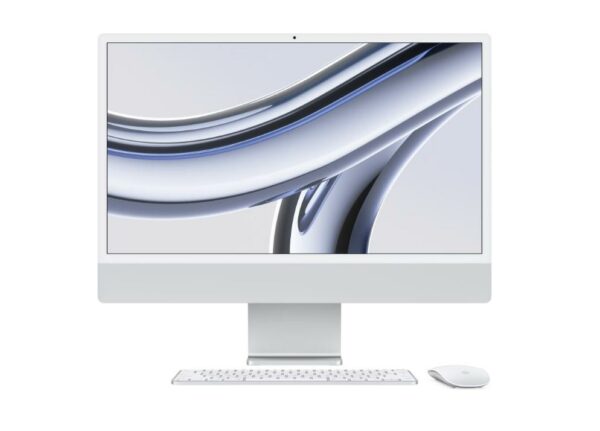 DESKTOP Computers Apple iMAC 24 M3 GPU 8core 16GB 1TB INT silver „Z1950026F” (timbru verde 10 lei)