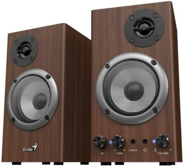 BOXE GENIUS 2.0, RMS: 16W (2 x 8W), wood, „SP-HF500B” „31730047400” (timbru verde 4.00 lei)