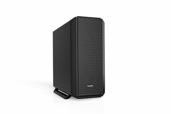 CARCASA be quiet! „SILENT BASE 802”, Middle Tower, ATX, fara sursa, 3xfan, USB 3.2 gen 1 x 3, USB Type-C x 1, audiox2, PSU shroud, 7+2 sloturi expansiune, iluminare , negru, „BG039” (timbru verde 0.32lei)