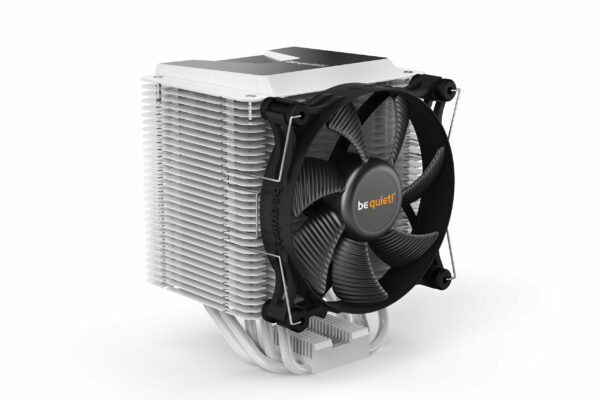 COOLER be quiet „Shadow Rock 3 White”,racire aer, xxxx6 mmxxxx5 pcs heatpipe, skt. Intel LGA 1700/1200/115x/2066/2011-v3 AMD AM5/AM4, fan 120mm, 1600 rpm, conectare 4-pin PWM, LED , „BK005” (timbru verde 2 lei)