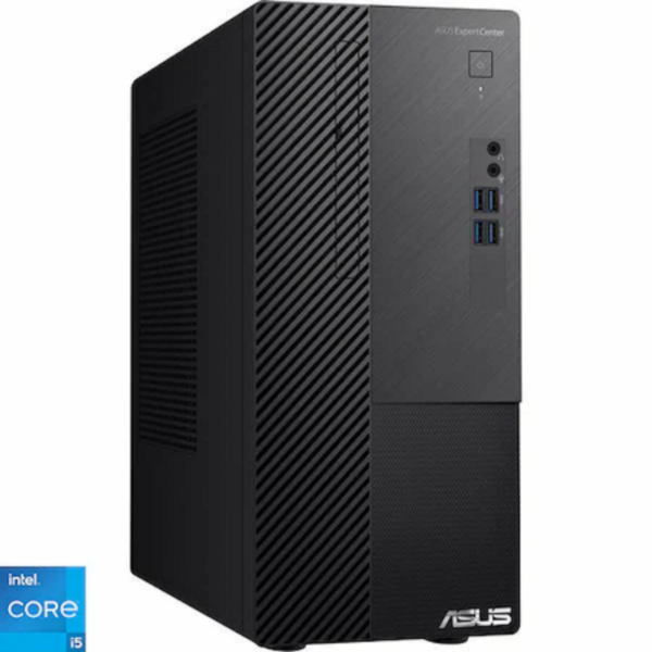 DESKTOP Computers Asus ExpertCenter MT Intel Core i5-12500 8GB 512GB M.2 NVMe PCIe3.0 SSD Intel UHD Graphics 770 NoOS 3Y PUR Black „D500MD_CZ-5125000020” (timbru verde 7 lei)