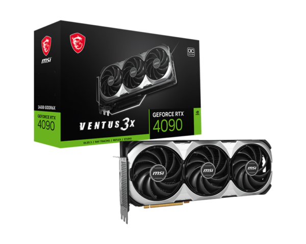 PLACI VIDEO MSI GeForce RTX 4090 VENTUS 3X E 24G OC „GEFORCE RTX 4090 VENTUS 3X E 24G OC”