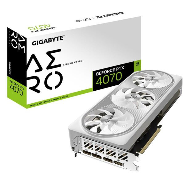 PLACI VIDEO Gigabyte VGA PCIE16 RTX4070 12GB GDDR6X/N4070AERO OCV2-12GD „GV-N4070AERO_OCV2-12GD”