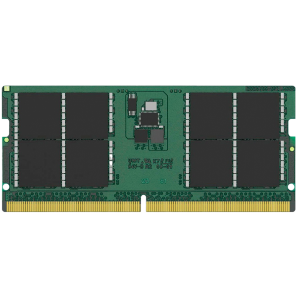 SODIMM Kingston DDR5 5200MT/s Non-ECC Unbuffered SODIMM CL42 2RX8 1.1V 262-pin 16Gbit „KVR52S42BD8-32”